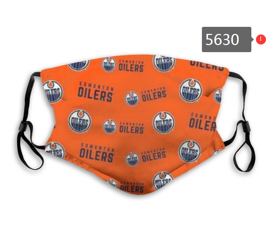 2020 NHL Edmonton Oilers #3 Dust mask with filter